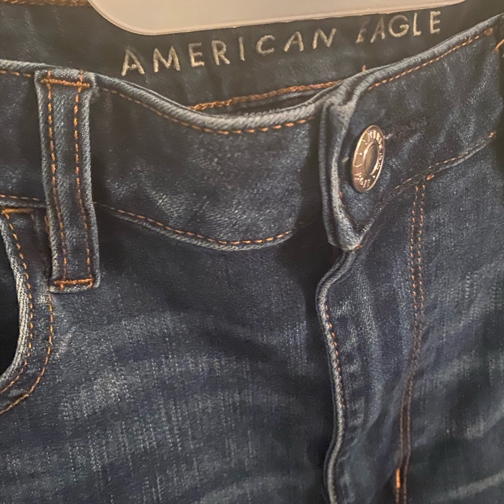 American Eagle Size 12 short -super hi rise jeggings